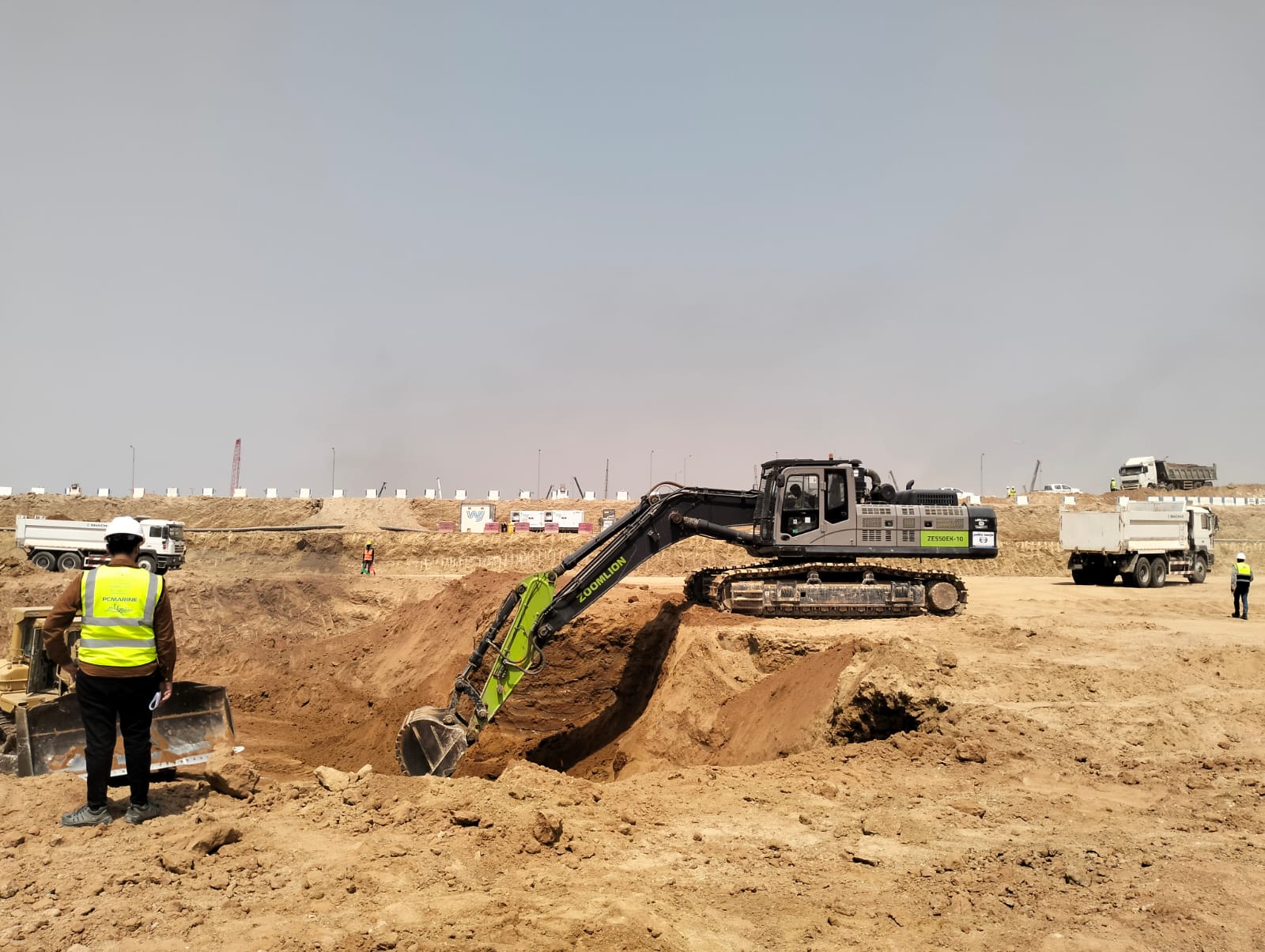 Roshan Al Arous Canal Excavation Work